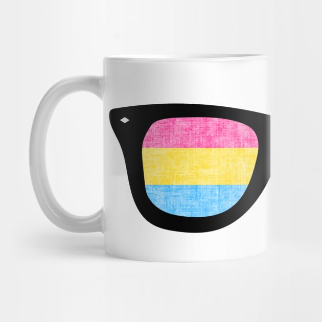 Pansexual Pride Flag Sun Glasses Design by PurposelyDesigned